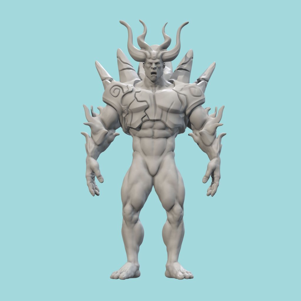 Fire Demon Crop Hero